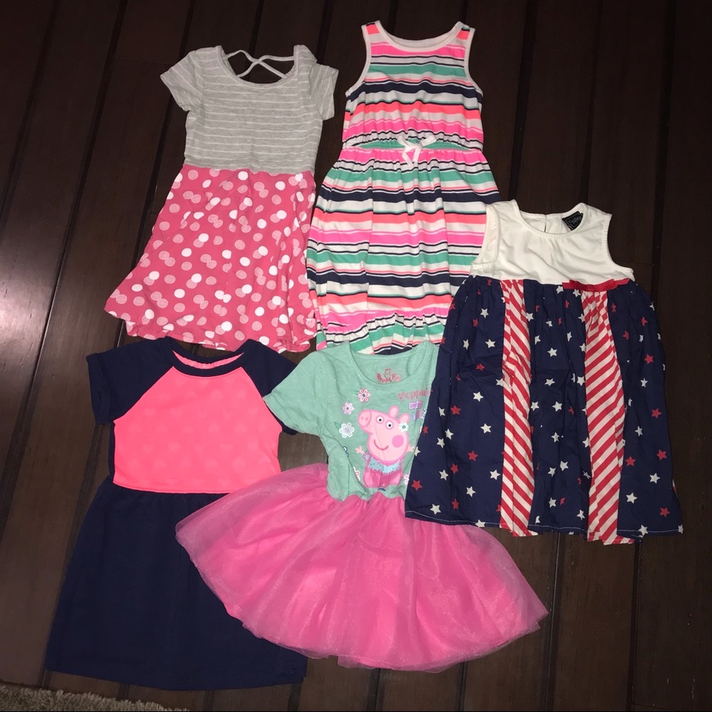 Girls summer dress bundle